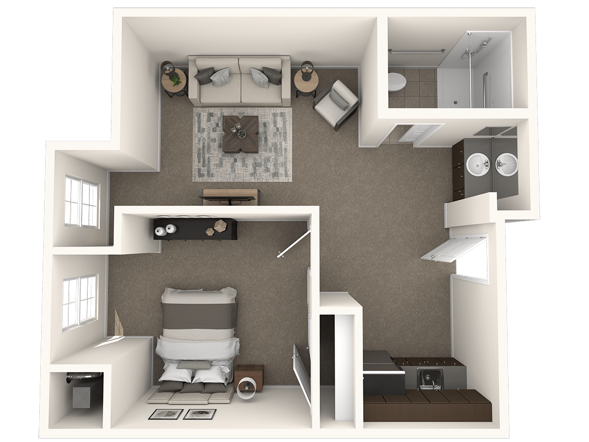 Arbor Terrace Exton - 1 bed, 1 bath